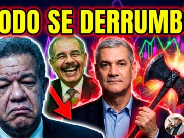 Gonzalo Castillo Subiendo y Leonel Fernández Bajando